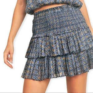 NWT Reset By Jane Blue Malia Skirt